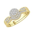 thumbnail image 1 of 14K Yellow Gold, Diamond Bridal Engagement Set ( 1/3 cttw), 1 of 5