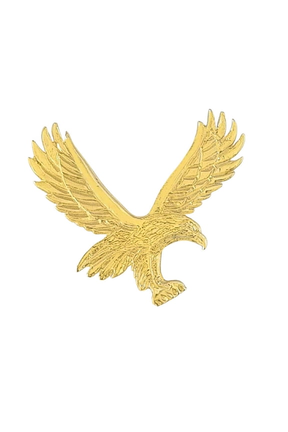 14K Yellow Gold Eagle Slide Pendant