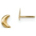 thumbnail image 1 of 14K Yellow Gold Earring Button Women'S 8 mm Madi K Moon Post Earrings, 1 of 1