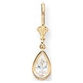 thumbnail image 1 of 14K Yellow Gold Earring Drop & Dangle Only Women'S 26 mm 7, 1 of 1