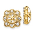 thumbnail image 1 of 14K Yellow Gold Earring Women'S Lab Grown Diamond Si1 Si2, G H I, Jacket, 1 of 1