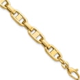 thumbnail image 1 of 14K Yellow Gold Fancy 8.5In Link Bracelet (8.5 X 6) Made In Italy gb245-8.75, 1 of 5