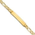 thumbnail image 1 of 14K Yellow Gold Figaro ID Bracelet, 1 of 6