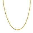 thumbnail image 1 of 14K Yellow Gold Filled 3.3MM Rope Chain with Lobster Clasp - 18 Inch, 1 of 6