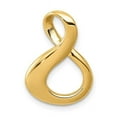 thumbnail image 1 of 14K Yellow Gold Fits Up to 3 mm Regular & 6 mm Reversible Fancy Omega Slide Pendant, 1 of 1