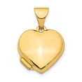 thumbnail image 1 of 14K Yellow Gold Heart 13 mm Locket Pendant, 1 of 1