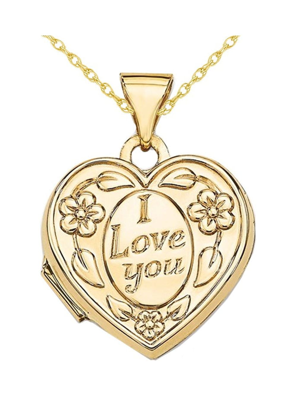 Touchstone I LOVE YOU Gold Bar Necklace - Sheridanboutique