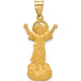thumbnail image 1 of 14K Yellow Gold Hollow Divine Child Jesus Figure Charm (Width 15) (Length 35) - Jbsp, 1 of 5