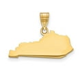 thumbnail image 1 of 14K Yellow Gold Kentucky State Pendant, 1 of 1