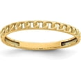 thumbnail image 1 of 14K Yellow Gold Link Design Ring - Ring Size 4.0, 1 of 8