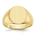 thumbnail image 1 of 14K Yellow Gold Men's Signet Ring Size 10, 1 of 6