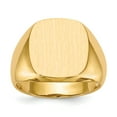 thumbnail image 1 of 14K Yellow Gold Men's Signet Ring Size 10, 1 of 6