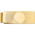 thumbnail image 1 of 14K Yellow Gold Men's Sunburst Design Money Clip (52 X 20) Made In United States mc105a, 1 of 6