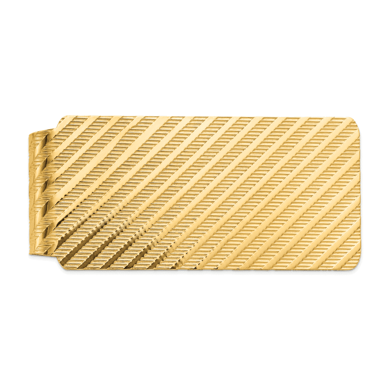 14K Yellow Gold Money Clip - Walmart.com