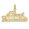 thumbnail image 1 of 14K Yellow Gold No.1 Great Grandmother Charm, 1 of 1