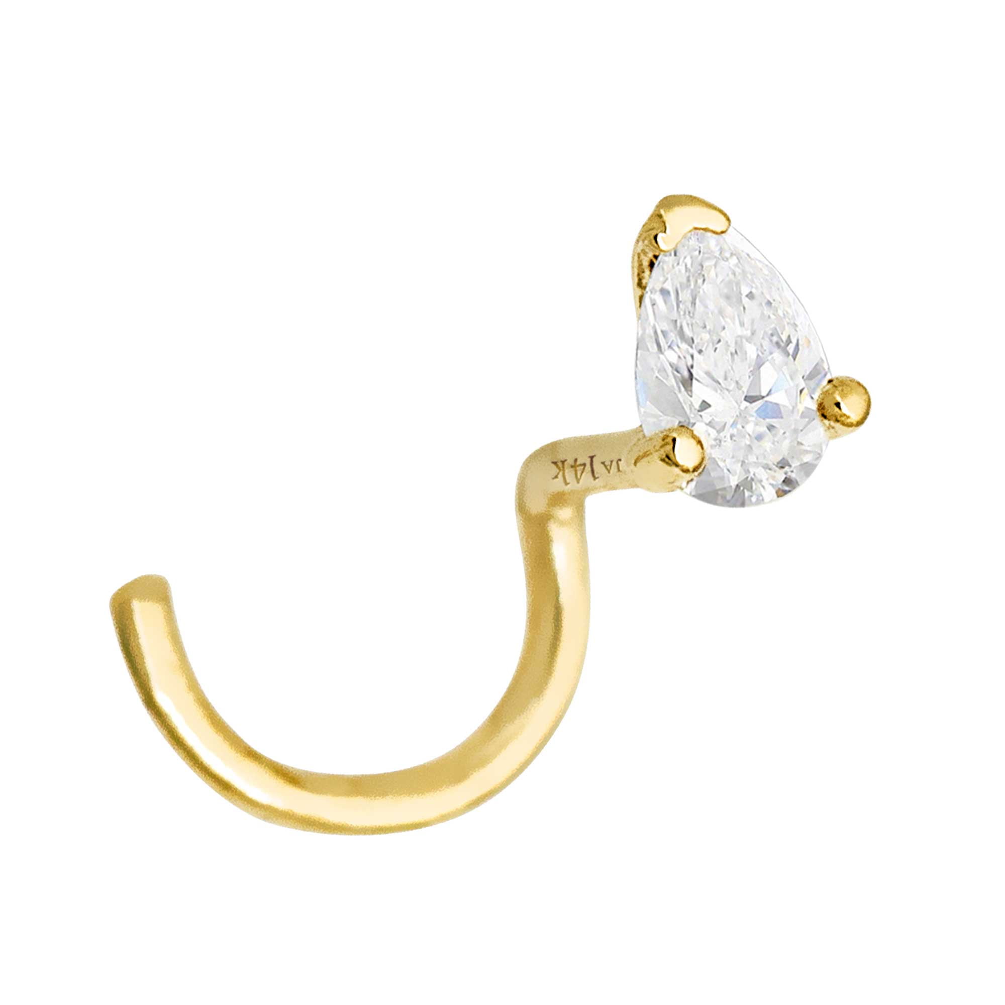 Senco gold nose pin gold collection with price store