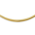 thumbnail image 1 of 14K Yellow Gold Omega Chain Necklace Polished 3/6 mm Graduated 18 inch 3, 1 of 3
