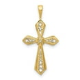 thumbnail image 1 of 14K Yellow Gold Passion Cross Pendant Mounting, 1 of 1