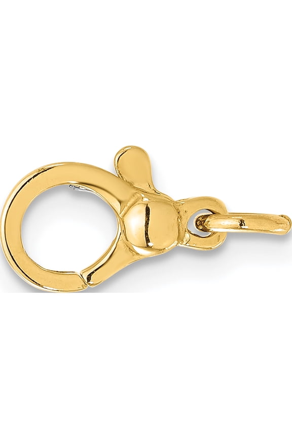 14K Yellow Gold Pear Shape Lobster W/ Jump Ring Clasp - Jbsp