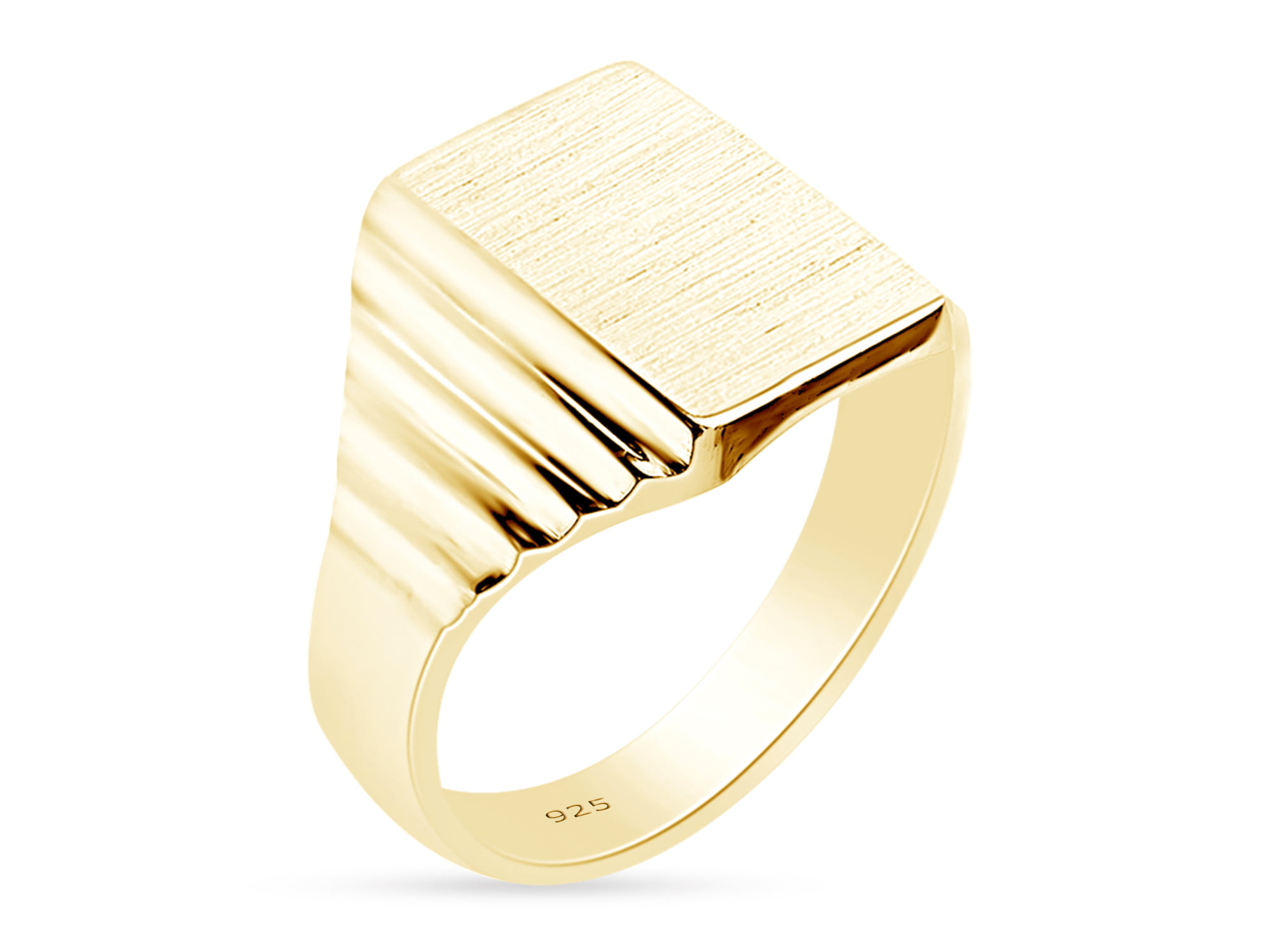 1940s Vintage Man Signet Ring 10K Solid Yellow Gold Ring 8.2 Grams Size 10  Man Solid Gold Monogram Ring Old Solid Gold Initial Ring Men Gold