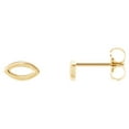 thumbnail image 1 of AFFY 14K Yellow Gold Plated 925 Sterling Silver Minimalist Danity Geometric Stud Earrings, 1 of 2