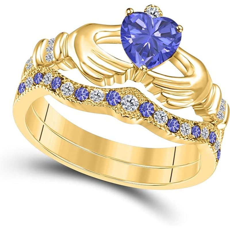 Bridal Set Macys Diamond Band Sale 14 Karat Ladies 14k Yellow