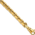 thumbnail image 1 of 14K Yellow Gold Polished Chain Bracelet (8.5 X 4) Made In Italy gb274-8.5, 1 of 5