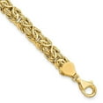 thumbnail image 1 of 14K Yellow Gold Polished Fancy Byzantine Link 8 in. Bracelet, 1 of 1