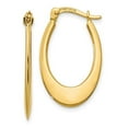 thumbnail image 1 of 14K Yellow Gold Polished Hoop Earrings, 1 of 1