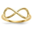 thumbnail image 1 of 14K Yellow Gold Polished Infinity Ring - Size 7, 1 of 1