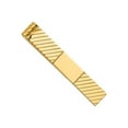 thumbnail image 1 of Gem & Harmony 14K Yellow Gold Polished Mens Tie Bar for Men, 1 of 5