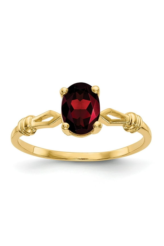 14K Yellow Gold Ring Band 1 mm Gemstone Mounting