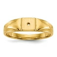 thumbnail image 1 of 14K Yellow Gold Ring Band 2 to 4 mm (tapered), Size 6, 1 of 5