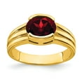 thumbnail image 1 of 14K Yellow Gold Ring Band 3 to 8 mm (tapered), Size 5, 1 of 4