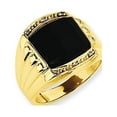 thumbnail image 1 of 14K Yellow Gold Ring Band 4 to 16 mm (tapered), 1 of 1