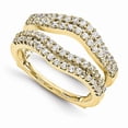 thumbnail image 1 of 14K Yellow Gold Ring Band Engagement Diamond Round White, 1 of 6