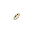 thumbnail image 1 of 14K Yellow Gold Ring Band Mother's & Family Semi Mount Diamond center Stone Mounting 4 mm, Size 8, 1 of 3