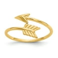 thumbnail image 1 of 14K Yellow Gold Ring Band Polished Arrow, Size 7, 1 of 5