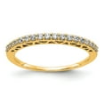 thumbnail image 1 of 14K Yellow Gold Ring Band Polished Lab Grown Diamond SI1 SI2, G H I,, 1 of 1