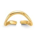 thumbnail image 1 of 14K Yellow Gold Ring Band Toe Polished, 1 of 5