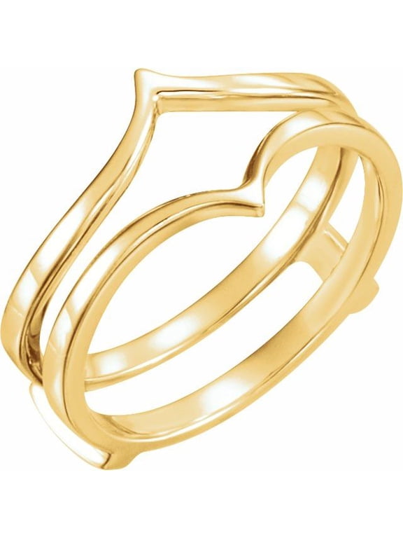 14K Yellow Gold Ring Guard - Solid Gold Fine Jewelry | Jewelry by Sweet Pea