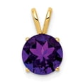 thumbnail image 1 of 14K Yellow Gold Round 8 mm Pendant Mounting, 1 of 1