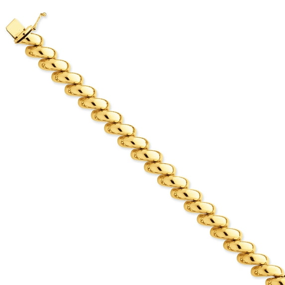 14K Yellow Gold San Marco Bracelet
