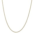 thumbnail image 1 of 14K Yellow Gold Semi-Solid 1.55 Mm Wheat Chain Necklace Size 30, 1 of 4