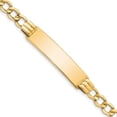 thumbnail image 1 of 14K Yellow Gold Semi-Solid Curb Link 5.9mm Id Bracelet (7 X 9) Made In United States dcid111-7, 1 of 5