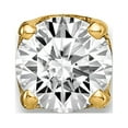thumbnail image 1 of 14K Yellow Gold Single Stud Diamond Stud Earrings, 1 of 5