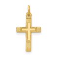 thumbnail image 1 of 14K Yellow Gold Small Cross Charm, 1 of 1