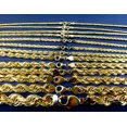 thumbnail image 1 of 14K Yellow Gold Solid Rope Chain Necklace Jewelry 52.5g | 6.0mm | 20 Inches, 1 of 12