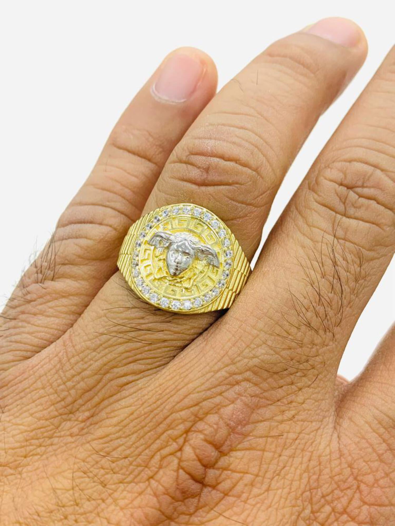 Lion Diamond Gold Ring For Men Ring/ Gold Ring / Men Ring/ Gold Ring / Gold  Ring For Man / Men Jewellery / Men Engagement Rings / Diamond Ring For Men  / Male Rings / Gents Gold Ring