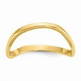 thumbnail image 1 of 14K Yellow Gold Wave Fashion Thumb Ring - Size 9, 1 of 1